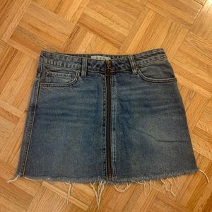 Free People Denim Skirt